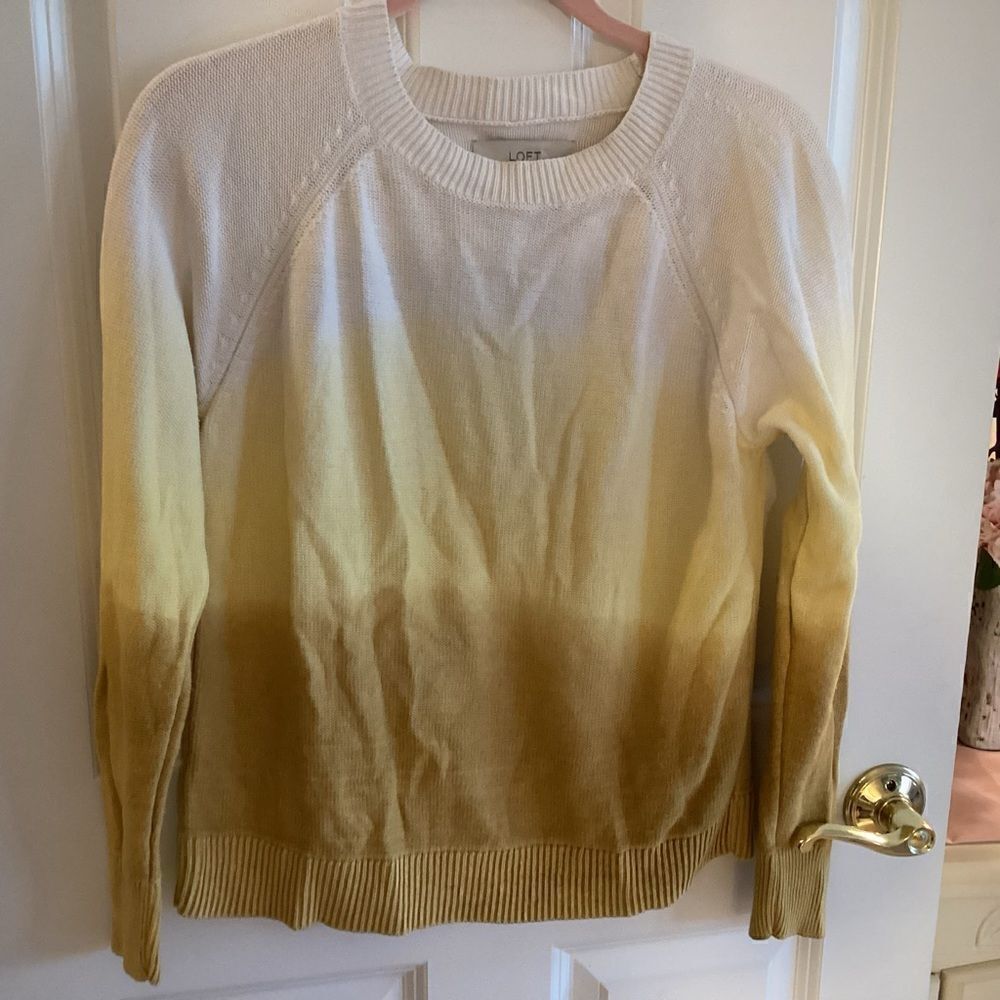 NWOT Loft Brand Women’s Size Medium L/S Ombré Sweater